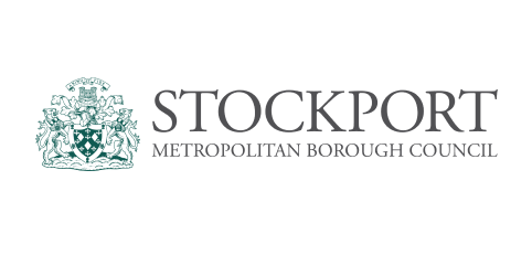 Logo for Stockport Metropolitan Borough Council.