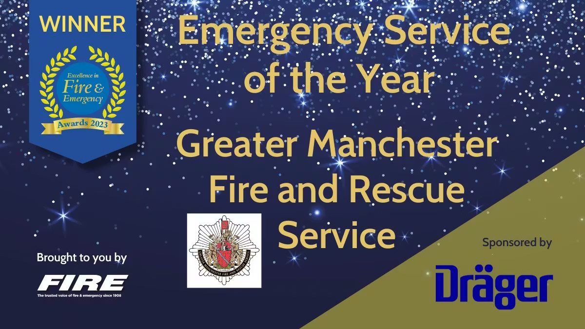 Emergency Service of the Year Award, sponsored by Dräger.