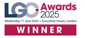 LGC Awards 2025 Winner banner with details: date, location.