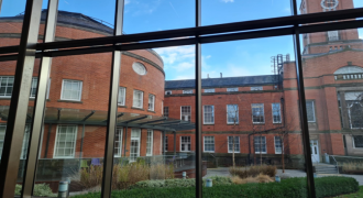 Picture of Trafford Town Hall from an internal view